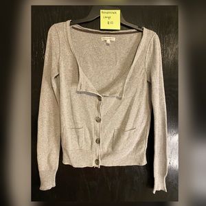 Aeropostale large grey cardigan